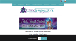 Desktop Screenshot of divinetransmissions.com